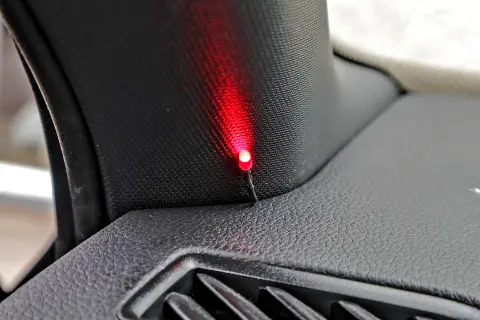 DPF CONTROL – LED leuchtet während der Regeneration
