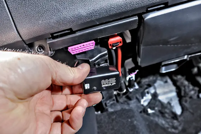 DPF Control im OBD-Anschluss