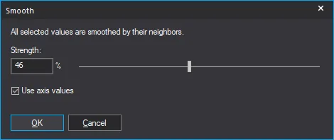 WinOLS 5 – Werte glätten