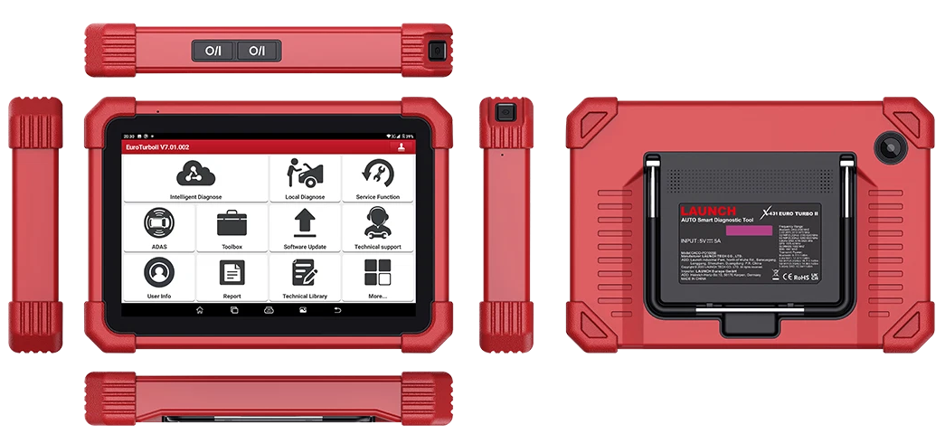 LAUNCH X-431 EURO TURBO II OBD Diagnosegerät für PKW – EU Diagnose in der Praxis