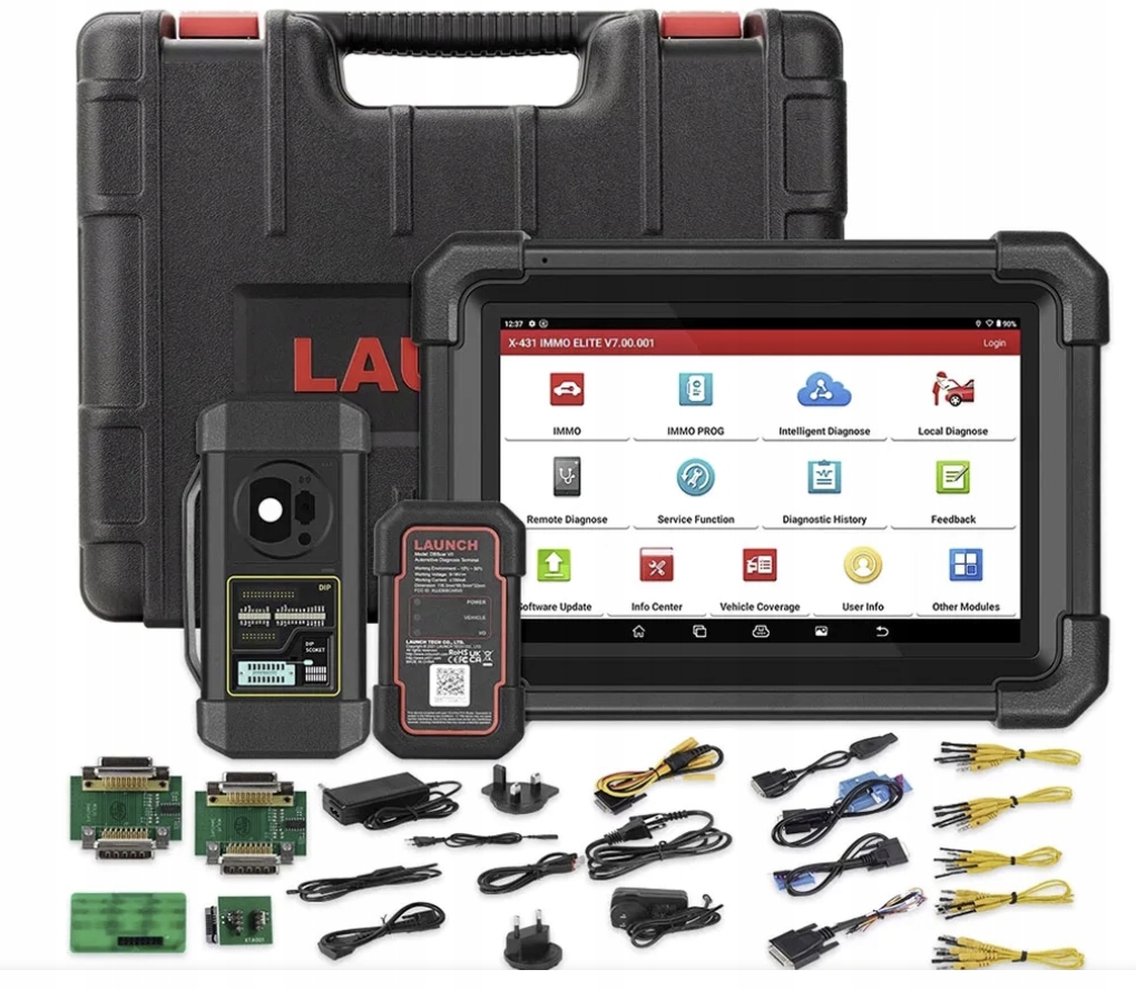 LAUNCH X431 IMMO ELITE XPROG3 Komplettset Key Programming und Diagnosegerät mit 2 Jahre Updates