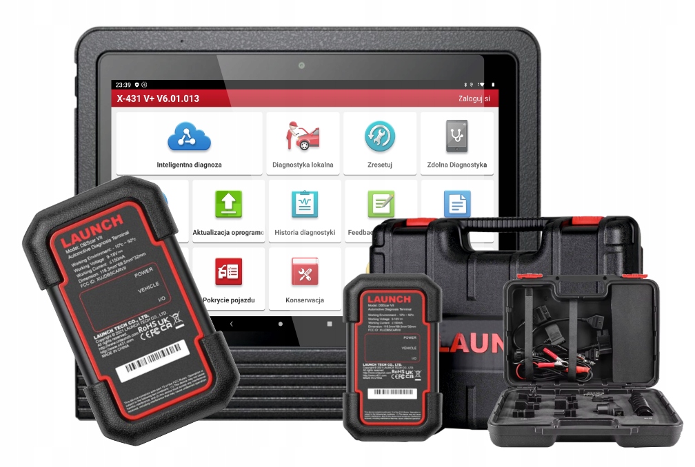 Launch X431 Pro3 V 5 0 Kabellose Diagnose LAUNCH X431 PRO3 V+ 5.0 kabellose Diagnose über Bluetooth mit Transportkoffer und Zubehör