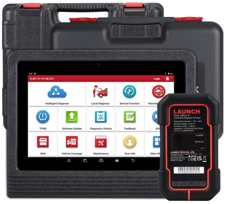 LAUNCH X431 PRO3 V+ 5.0 Diagnosegerät Komplett Set mit 2 Jahre Updates – Bild 7