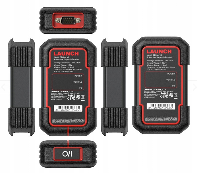 Kabellose OBD2 Verbindung im LAUNCH X431 System mit Wireless Diagnoseeinheit fuer PKW Diagnose