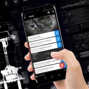 OBDeleven NextGen Gerät im Einsatz mit der Diagnose-App für Programmierung