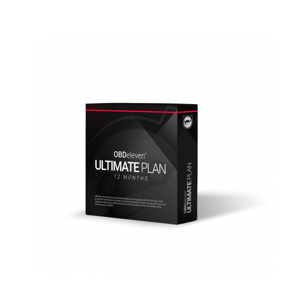 OBDeleven Ultimate 1-Jahr Abo für unbegrenzte One-Click-Apps und Rohdaten-Zugriff