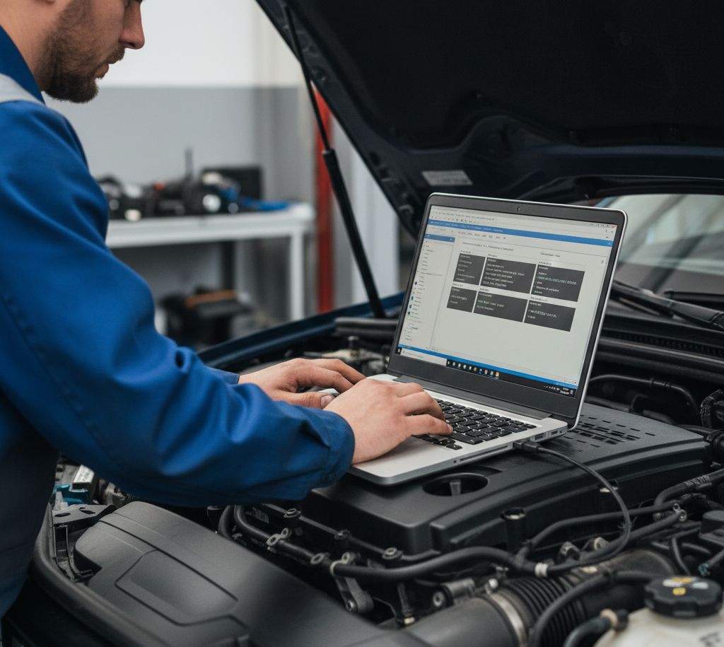 Professionelle Motorsteuergerät-Programmierung mit PCMFlash und Scanmatik 3