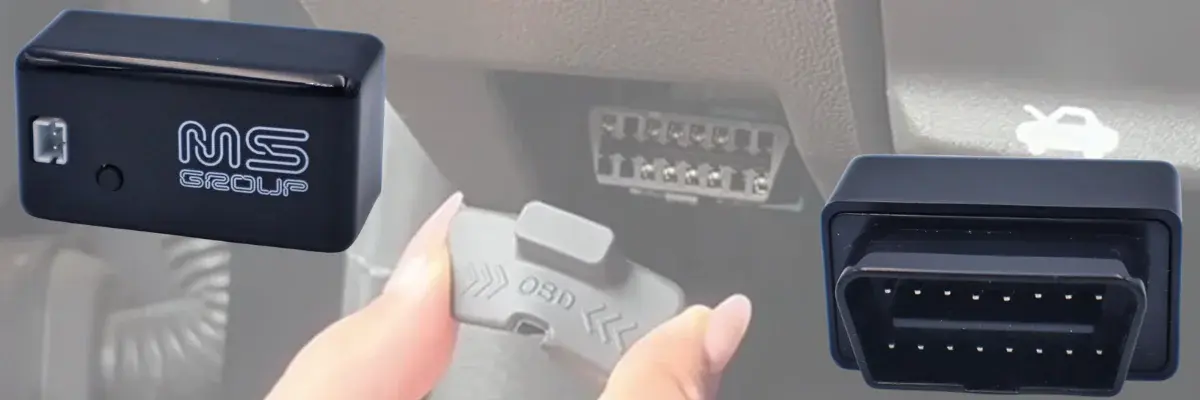 DPF Control Überwachungsgerät im VW Passat Golf Touareg TDI sicher im OBD2 Port installiert