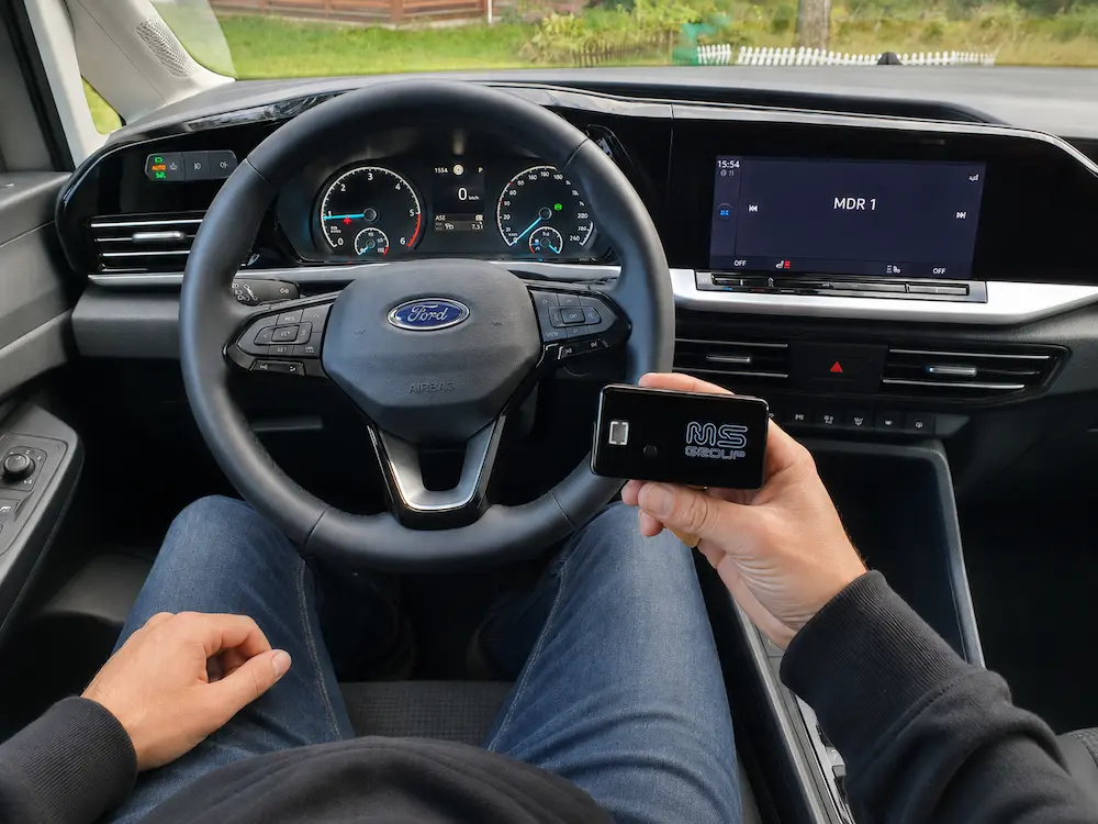 Ford DPF Überwachung am Lenkrad