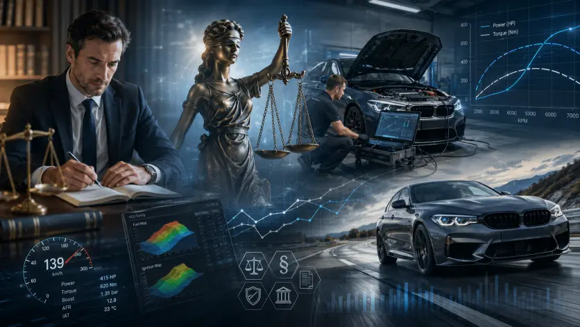 Rechtliche Aspekte Chiptuning TÜV DPF Kontrolle