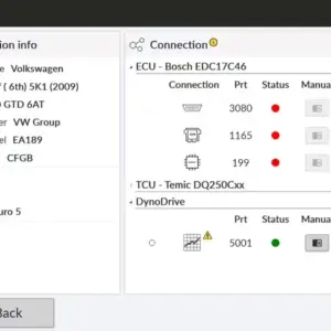 Alientech DynoDrive für KESS3 – Road-Dyno Software zur Leistungs- und Beschleunigungsmessung ohne Gerät