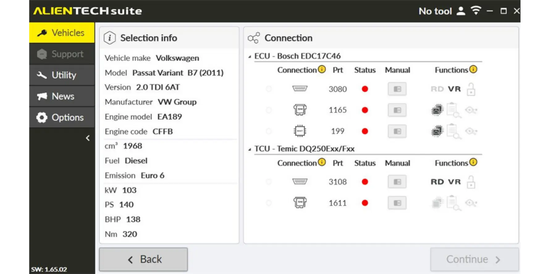 Alientech KESS3 Software Alientech Suite für ECU TCU Programmierung