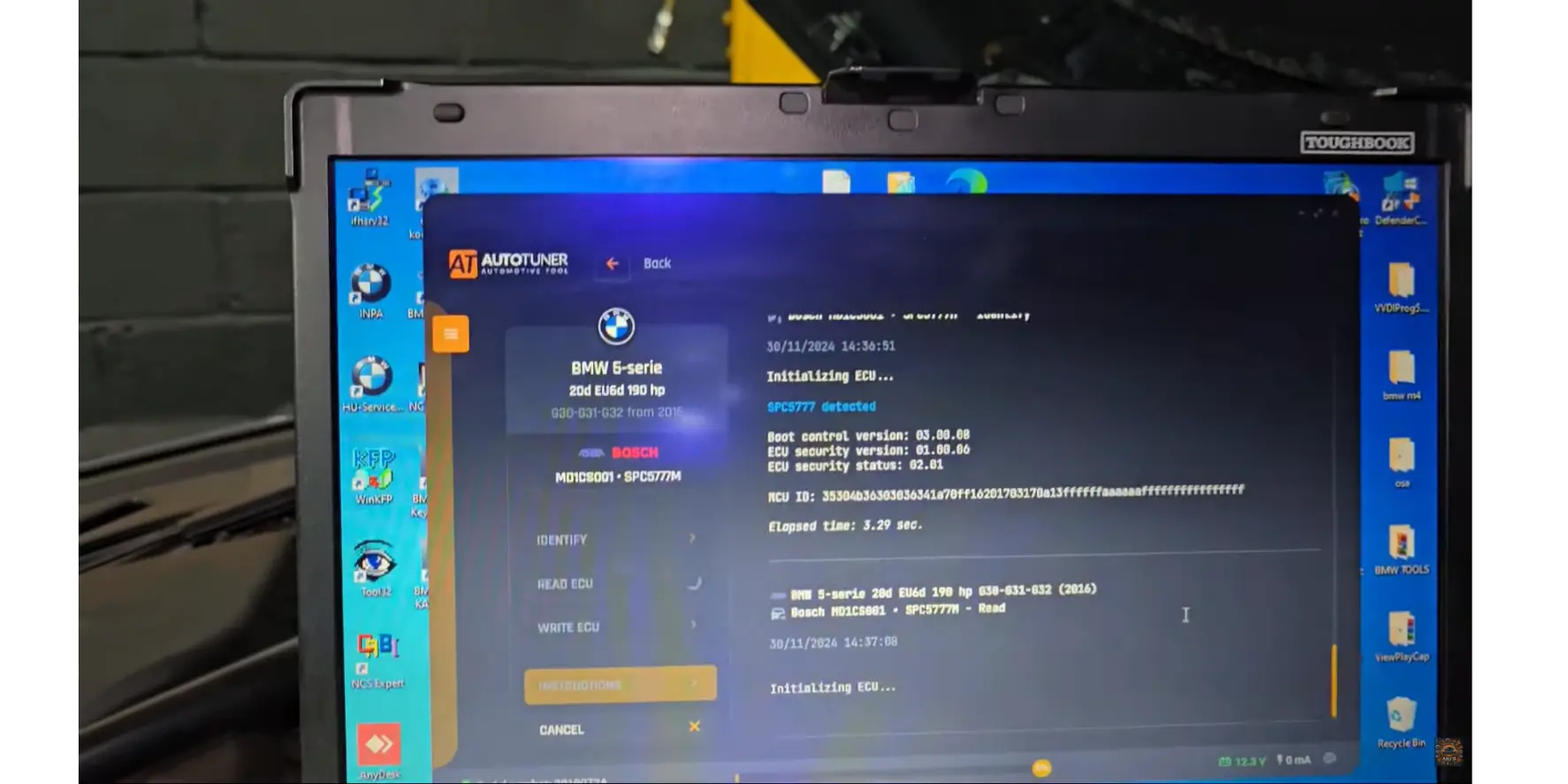 Autotuner Master Software auf Laptop für ECU TCU Programmierung Chiptuning Tool kaufen