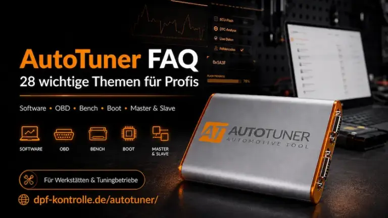 🧰⚙️ Autotuner erklärt – FAQ zu ECU, TCU, OBD, Bench, Boot, Master & Slave