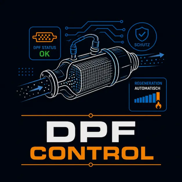 DPF Control für Dieselpartikelfilter Überwachung und DPF Regeneration