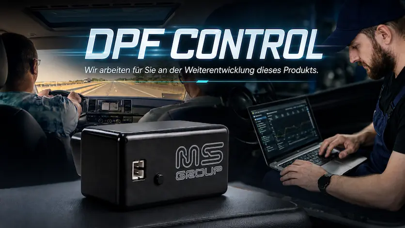 DPF Control System Monitor für die Überwachung von Dieselmotoren mit Partikelfilter