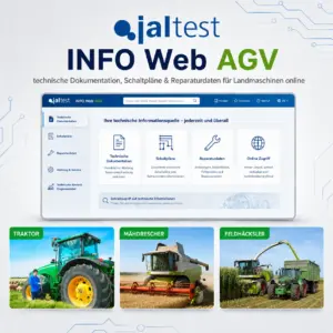 Jaltest INFO Web AGV – technische Dokumentation, Schaltpläne & Reparaturdaten für Landmaschinen online