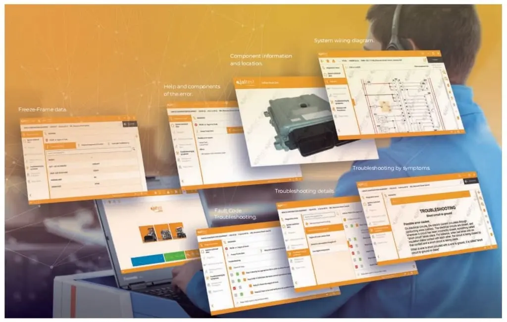 Jaltest HW Komplett-Set mit Link V9 – AGV + OHW + MHE für Landmaschinen, Baumaschinen & Material Handling – 3 Softwarelizenzen je 12 Monate inklusive – Bild 17