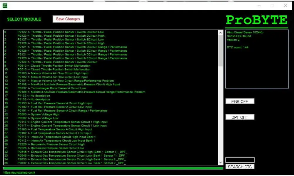 ProBYTE Chiptuning Software für ECU TCU Module Profile und Dateioptimierung