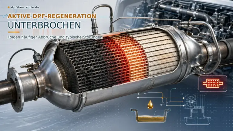 ⚠️🔧 Aktive DPF-Regeneration unterbrochen – Folgen häufiger Abbrüche und typische Störungen