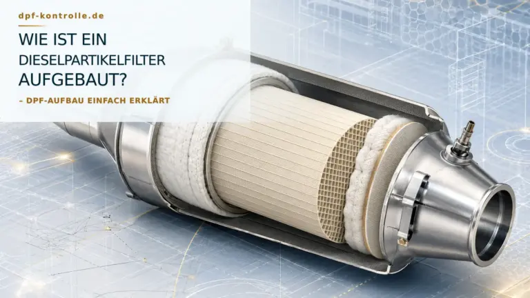 🧩🔍 Wie ist ein Dieselpartikelfilter aufgebaut? – DPF-Aufbau einfach erklärt