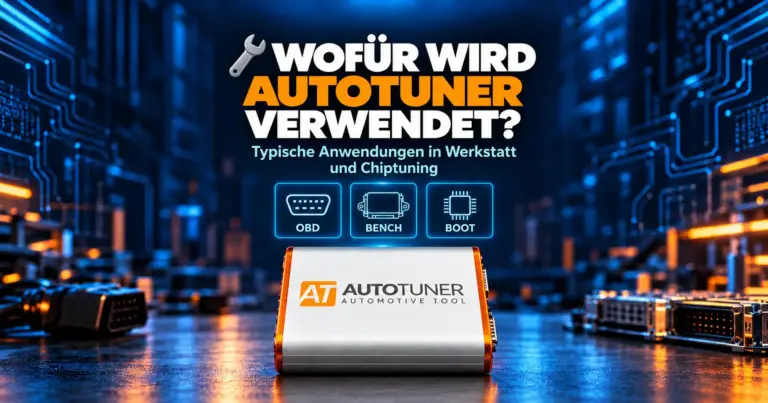 🚗💻 Wofür wird AutoTuner verwendet? Anwendungen für Werkstatt und Chiptuning 🔧